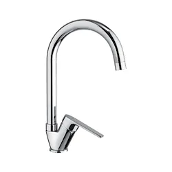 Logos 7730 miscelatore lavello 1f cromo bocca girevole tubi flessibili codice prod: 77300000L001 product photo