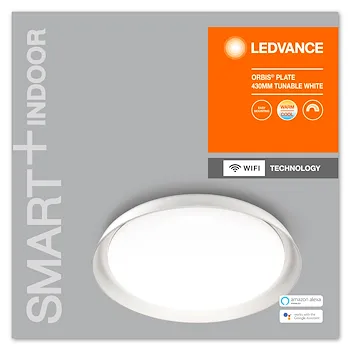 Smart+ wifi orbis ceiling plate tw 43cm bianco codice prod: LUM486447WF product photo Foto3 L2