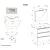 Classic mobile 80 cm a terra con lavabo, specchio contenitivo e lampada led cemento grigio caldo codice prod: CL.80G.L.SC.L product photo Foto3 XS2