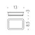 Lulu' porta sapone appoggio vetro satinato oro codice prod: B62400HPS-VAN product photo Foto1 XS2