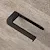 Trenta portarotolo nero opaco codice prod: B30080NM product photo Foto2 XS2