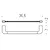 Trenta portasalviette l36,6 nero opaco codice prod: B30090NM product photo Foto1 XS2
