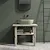 Dream lavabo appoggio 60x38 bianco codice prod: 7308 product photo Foto1 XS2