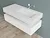 Block2 composizione mobile bagno con lavabo e contenitore 120 cm prof. 54 cm senza foro rubinetto codice prod: B2.120.54.SFR product photo Default XS2