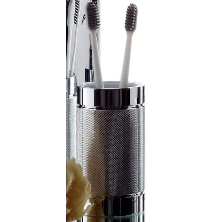 Officina 01 7530 bicchiere con fiala interna cromato codice prod: 12775300000 product photo