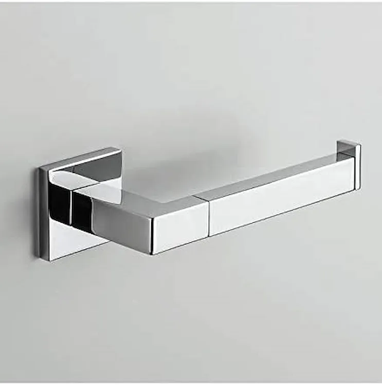 Basic Q porta rotolo destro cromato codice prod: B3708DCR product photo
