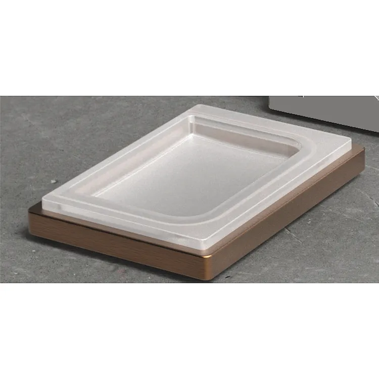 Look porta sapone appoggio vetro acidato  vintage mat codice prod: B16400VM-VAN product photo