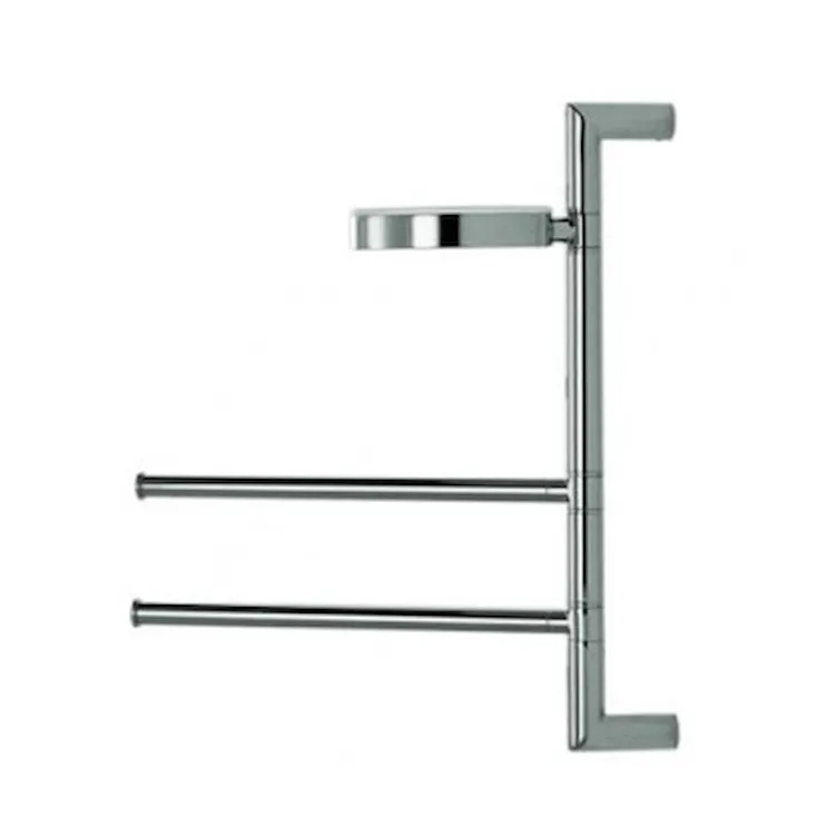Planets b9824 colonna con porta sapone e 2 porta salvietta cromato codice prod: B98240CR product photo