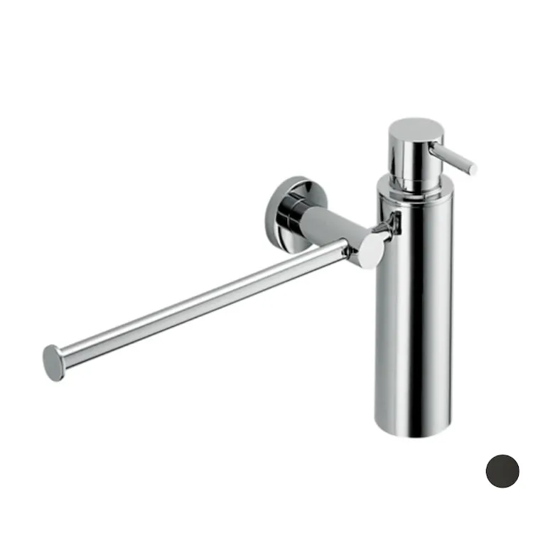 Plus porta salviette con spandisapone grafite codice prod: W49750GL product photo