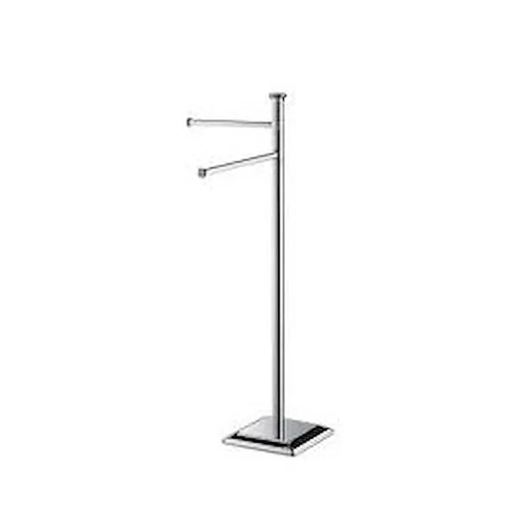 Portofino piantana a 2 bracci porta salviette cromato codice prod: B32380CR product photo