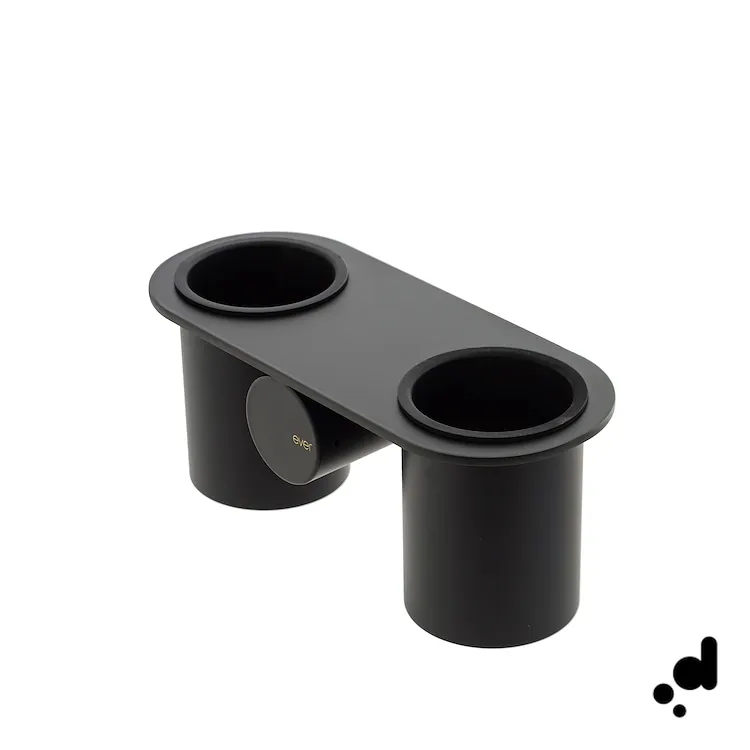 Dot mensola porta bicchieri nero opaco codice prod: EVDT501 product photo