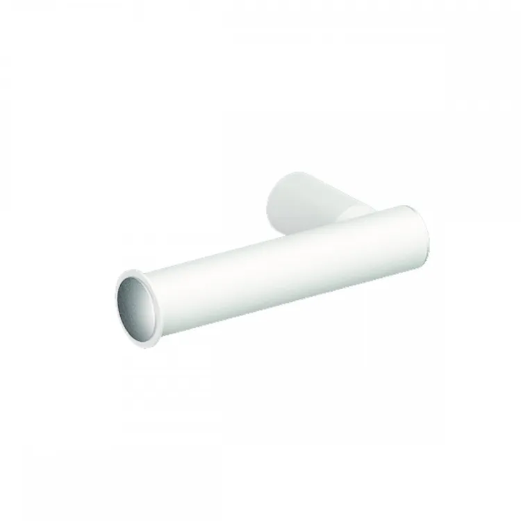 Elegance porta rotolo singolo bianco opaco ral 9016 codice prod: ELPRTBCEV product photo