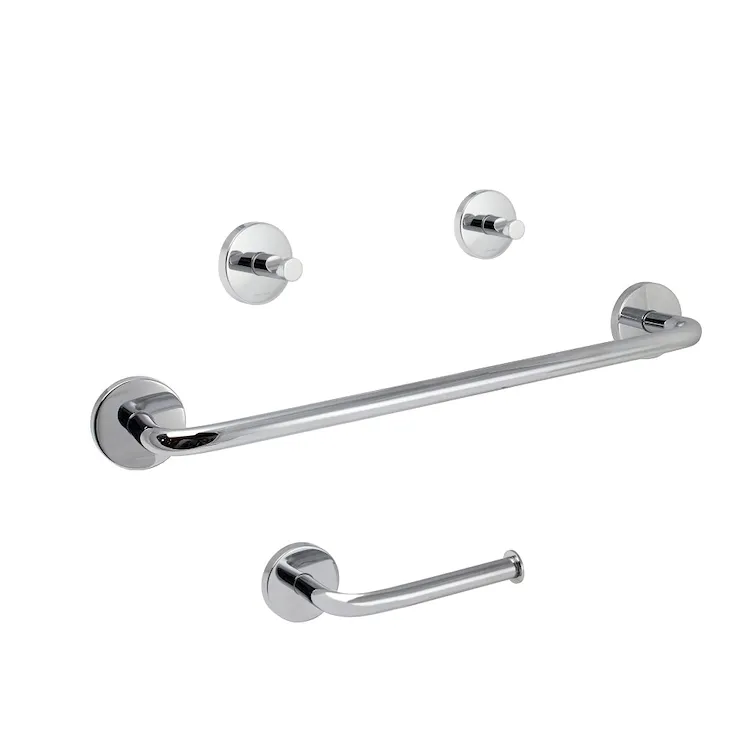 Tratto set 4 pezzi parete cromato codice prod: 68SET-KK product photo