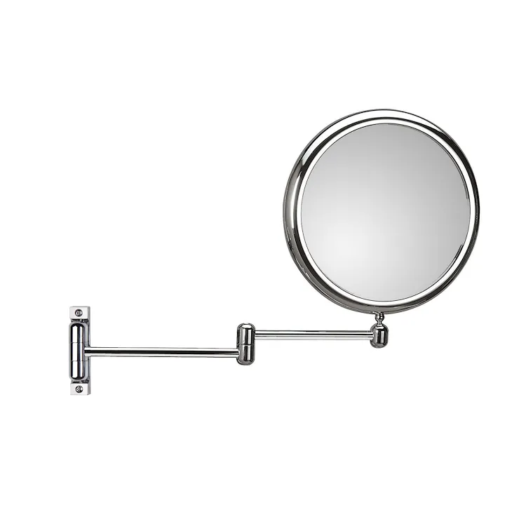 Discolo led c35/1ba-3 specchio ingranditore x2 braccio doppio a muro a batteria codice prod: C35/1BA-3 product photo