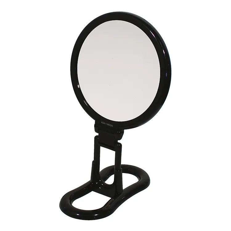 Toeletta 2154n-3 specchio con manico multisnodo x3 d14 nero codice prod: 2154N-3 product photo