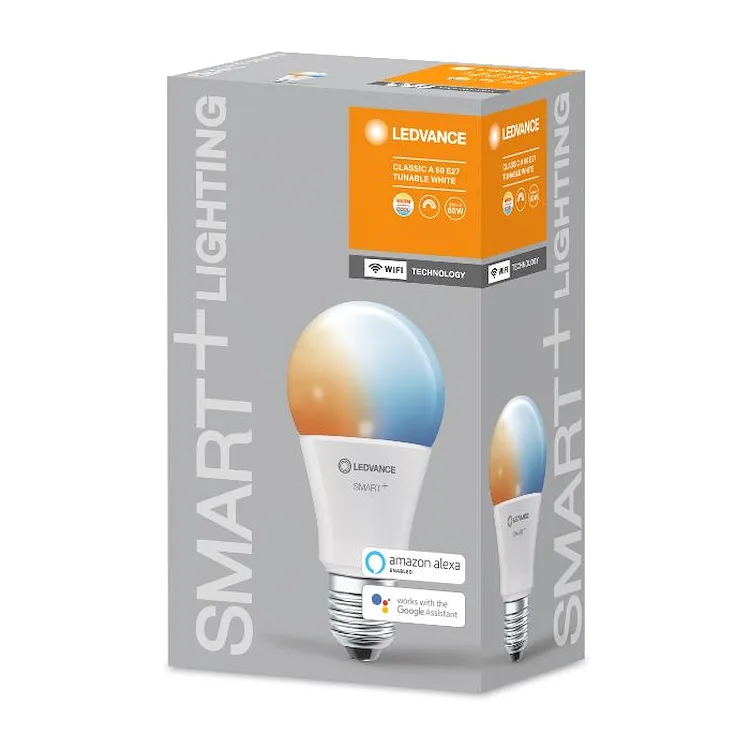 Smart+ wifi Classic A 60 tw e27 hs codice prod: SMT485372WF product photo