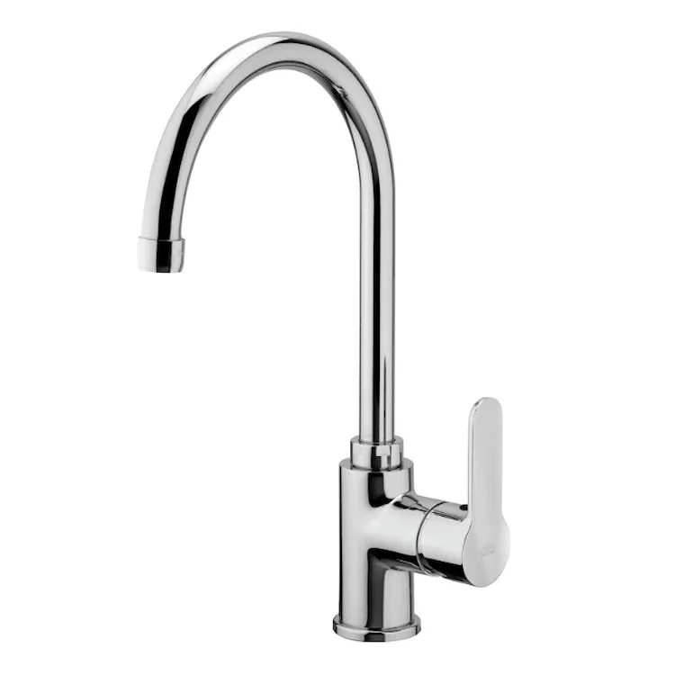Blu rubinetto cucina tradizionale con bocca girevole codice prod: BLU180CR product photo
