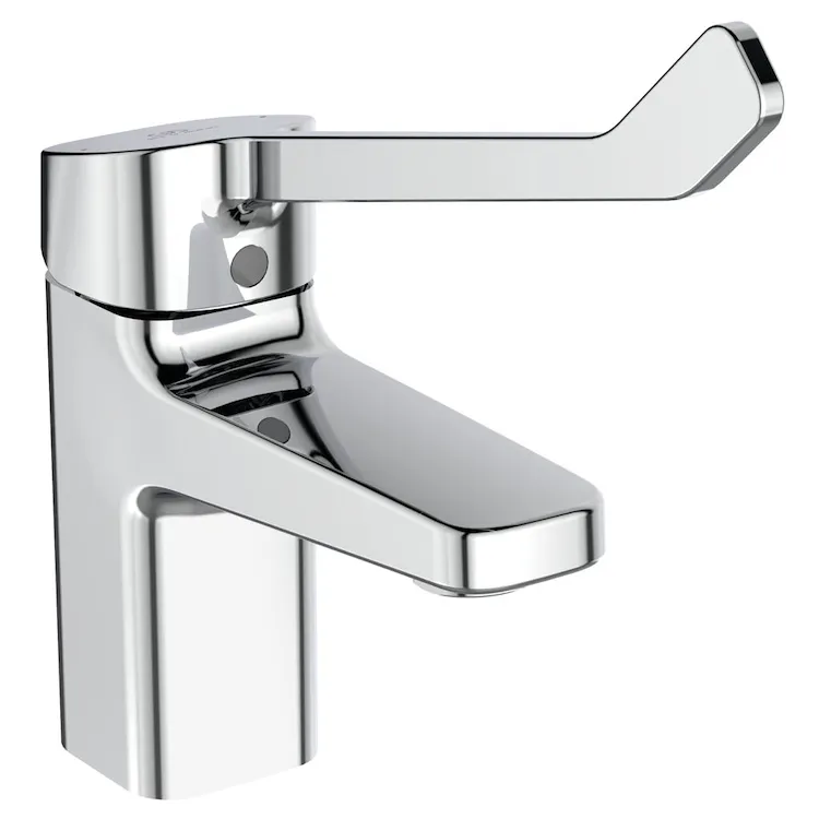 Ceraplan miscleatore lavabo piletta 1"1/4 leva lunga flessibili collegamento cromato codice prod: BD218AA product photo