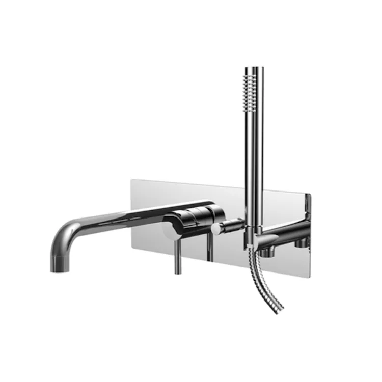 Light rubinetto vasca a parete codice prod: LIG001CR product photo